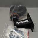 8inch Gate Wheel, 600lb Capacity Heavy Duty Gate Wheel, 360 Rotation Spring Loaded Gate Casters, Fence Gate Wheels for Metal Tube Gate Wooden Gate with Dust Ring Screws & Screwdriver