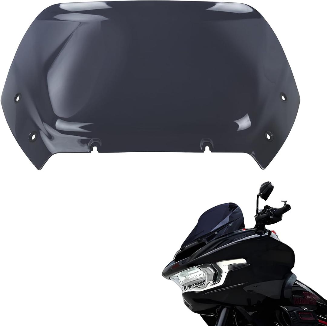 11.5" Windshield Windscreen Deflector For Harley Road Glide 2023.5-Later
11.5" Height, Black Finish, Wind Deflector Design, Includes Silicone Washers, Fits Harley Road Glide 2023.5-Later