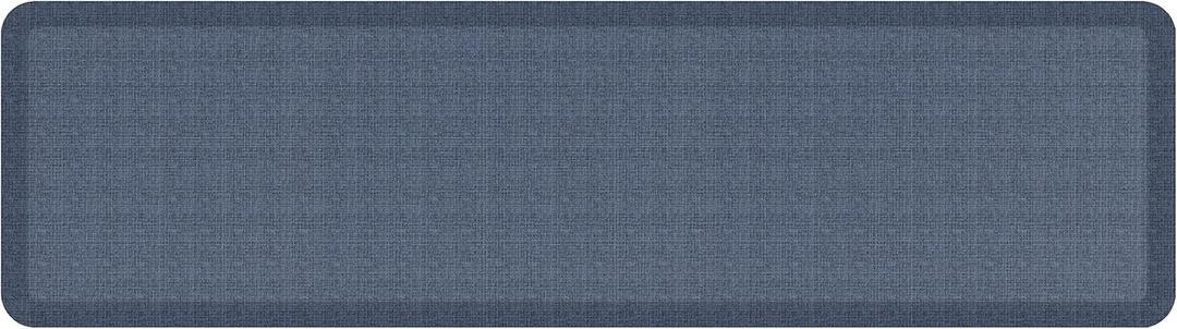 NewLife by GelPro Anti-Fatigue Designer Comfort Kitchen Floor Mat, 20x72, Tweed High Tide Stain Resistant Surface with 3/4 Thick Ergo-Foam Core for Health and Wellness