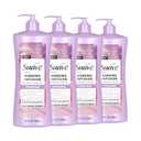 Suave Bonding Infusion Purple Toning Shampoo, for Neutralizing Brassy Tones in Blonde or Gray Hair & Repairing Broken Hair Bonds, 28oz Pump, 4 Pack