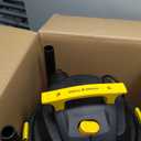 STANLEY SL18116 Wet/Dry Vacuum, 6 Gallon, 4 Horsepower, Stainless Steel Tank, 4.0 HP, Silver+Yellow