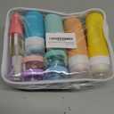 18pack Travel Bottles for Toiletries:Silicone TSA Approved-Containers for Toiletries,Leak Proof Refillable Liqus Shampoo And Conditioner Essentials toiletry Bottles