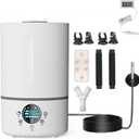 JzNchp Humidifier for plants, Reptile fogger, 4L, Dual Tank Mode & Dual Probes with Constant Humidity Setting, 35H Runtime, Remote Control, for Reptile Terrariums & Indoor Houseplants