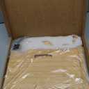 Bamboo File Organizer Box with Lid, Hanging File Storage Box with Handle suitable for Home Office Desk Banker Document Letter Size