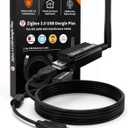 Zigbee 3.0 USB Dongle Plus-E (ZBDongle-E) Kit with 1.5m Shielded Extension Cable | Solves USB 3.0 Interference | EFR32MG21 Coordinator +20dBm for Home Assistant (ZHA), Zigbee2MQTT & Local Hub