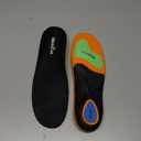 Work Boot Insoles Plantar Fasciitis - Welnove Heavy Duty Inserts for Pain Fatigue Relief, Standing All Day - High Arch Support Shoe Insoles Orthotic for Flat Feet, Achilles Tendonitis, Men Women (M) (M: W 10-11.5 / M 9-10.5, Orange)