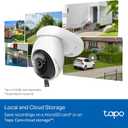 Tapo 4K Outdoor Pan/Tilt Wireless Security Camera - Battery with Solar Charging, 360 Motion Track, 24/7 Capture, Person/Vehicle Detection, Subscription-Free Local Storage or Optional Cloud, C660 KIT