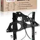 749-543 Front Passenger Side Power Window Regulator with Panel Without Motor Fits for Ford Expedition Lincoln Navigator 2007 2008 2009 2010 2011 2012 2013 2014 2015 2016 2017