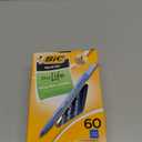 BIC Round Stic Xtra Life Ballpoint Pen with 1.0 mm Medium Point and Consistent Ink Flow, 60-Count in Blue Ink