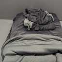 Bedsure King Comforter Set - Cooling and Warm Bed Set, Charcoal Black Reversible Bedding for All Season, 3 Pieces, 1 King Size Comforter (102"x90") and 2 Pillow Cases (20"x36")