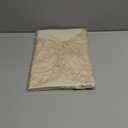ARTABLE Lace Tablecloth Rectangle Waterproof Table Cover with Exquisite Macrame Border for Wedding Kitchen Holidays Party Decor (Beige, 41 x 41 Inch)