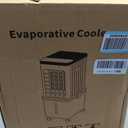 Portable Air Conditioners, 3-in-1 Evaporative Room Air Conditioners Fan with Humidifier, 3 Speed Wind, Dual Control & Rolling Wheels for Home Office Bedroom