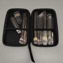 Professional Makeup Brushes BS-MALL with Travel Case, Premium Synthetic Foundation Brushes, Concealer Blush Eyeshadow Brush Kit, Labeled for Beginners & Pro, Ideal for Daily Makeup & Gift