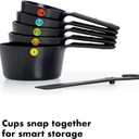 OXO Good Grips 6- Piece Plastic Measuring Cups