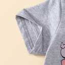 Toddler Girl Summer Clothes First Day of School Outfits in My Pre School Era Shirt (Green)