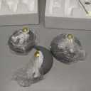 FJS Astronauts Wall Decor Set of 3, Modern Home Wall Sculptures Decoration, 3D Cute Space Theme Room Wall Decor for Kids Room, Outer Space Wall Decorations for Boys Room Bedroom Playroom Decor