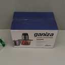 GANIZA Food Processors, Electric Food Chopper with Meat Grinder & Vegetable Chopper - 2 Bowls (8 Cup+8 Cup) with Powerful 450W Copper Motor - Includes 2 Sets of Bi-Level Blades for Fruits/Meat/Nuts (Black)