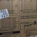 Baby Gate No Drilling, 29"-40" Auto Close Dog Gate Indoor for Doorways & Stairs, Pressure Mounted Adjustable Pet Gate, Easy Walk Through Child Gate for Children & Pets Stroller Friendly, White (29-40"Wide, 28"Tall)