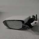 Left Driver Side Door Mirror For 2016-2021 HONDA CIVIC LX SE Sport with Power Mirror Manual Folding Non-Heat Match to Taffeta White Replace 76258-TBA-A02ZA HO1320283(3 Pins)