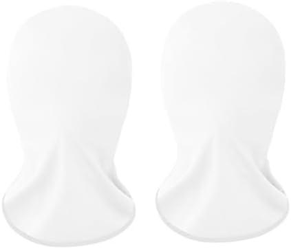 YASOKEZO Full Face Mask Spandex Mask Hood Skin Masks Halloween Black See Through Masks for Unisex Cosplay