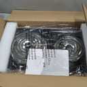 Upgraded JEA7000ADBA Coil Element Cartridge Compatible with Jenn Air Cooktop Replacement Parts Range Stove Cartridge For Whirlpool Electric Burner Cartridge JEA7000ADB With Drip Pans