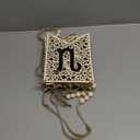 Menkxi 2 Pcs Eid Mubarak Banner Decorations Wooden Ramadan Eid Decoration for Home Rustic Ramadan Mubarak Garland Hanging Supplies for Mantel Fireplace Muslim Home Indoor Outdoor Party(Natural, Black)