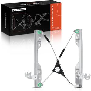 A-Premium Electric Power Window Regulator Without Motor Compatible with Infiniti FX35 FX50 2009-2012 FX37 2013 QX70 2014-2017 Front Right Passenger Side