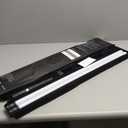 Lightsaber 2 Pack - Metal Hilt Dueling Light Sword with Connector (2-in-1), 20 RGB Colors & 3 Sound Modes, Rechargeable Cosplay Toy for Kids & Adults Gift, Halloween Christmas (Black)