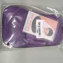 BERON Purple Wig Long Wavy Purple Wig with Bangs for Women Daily Party Hairnet Include