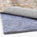 Felt Rug Pad - 6x9 Foot Extra Large Area Liner for All Floors and Trims, Thick Pad for Hardwood Floors Under Rugs, Keeps Rugs Softly and Securely in Place