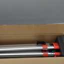 Surveying Tripod, Aluminum Survey Tripod With 5/8-Inch 11-Threaded Flat Head Quick Clamp for Auto level