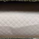 Dourxi Mini Crib Mattress, 38x24X4 Inch Dual Sided Comfort Gel Memory Foam, Breathable Premium Baby Mattress for Mini and Portable Cribs w/Removable Outer Cover - White&Pink