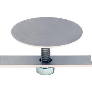 Elkay LK126 Stainless Steel Snap-in Faucet Hole Cover, Brushed Finish