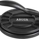 Thickness Adjustable Tortilla Press 8 Inch Tortilla Maker Black - Roti, Dough Press, Dosa, Tawa, Tamale, Pizza, Pie, Patty (Extra Oil Paper or Patty Paper needed)