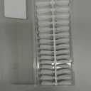 240 Pieces Matte Nail Tips with Organizer Box for Ballerina, Long Trapezoid