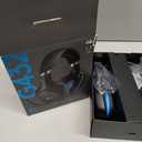 Logitech G432 Wired Gaming Headset, 7.1 Surround Sound, DTS Headphone:X 2.0, Flip-to-Mute Mic, PC (Leatherette) Black/Blue