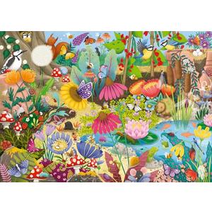Ravensburger Little Garden World 1000 Piece Jigsaw Puzzle | Great Group Activity or Solo Project | Stunning Imagery | FSC-Certified Materials