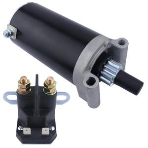 Starter & Relay for Kohler for Cub Cadet LT1045 LT1046 05-06, i1046 i1050 06-12, LTX1046 09-14, LTX1042 LTX1050 RZT 42 46 50 54 11-13, 1999-1140051 3209801 3209803 3209804 32-098-01-S