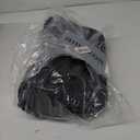 Sucipi Tennis Bag, Quilted Tennis Sling Crossbody Backpack, Water Resistant Tennis Racket Bags for Women Men, Suitable for Pickleball Tennis Badminton (Large with shoe compartment, Black)