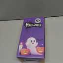 Halloween Ghost Glass Cups,18oz Glass Cup with Lid & Straw, Spooky Gifts for Halloween Lovers