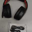 acer Wireless Gaming Headset, PS5 Headset with 2.4GHz for Ps5, Ps4, PC, Switch, Bluetooth 5.3 + 100Hrs Gaming Headphones with Noise Canceling Mic for Laptop, Mobile, Mac, 50mm Drivers (Red)