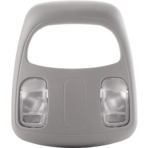 Overhead Console Dome Light Roof Halogen Map Reading Light Lamp Assembly, Compatible with 2002-2010 Dodge Ram 1500 2500 3500 4500 5500 Overhead Console Replace# 1DK78BD1AA 1DK78TL2AA 56049706AD/AF