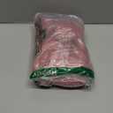 LANICE Short Bob Pink Wigs with Bangs for Women Loose Wavy Hair Shoulder Length Wigs Synthetic Colorful Wigs for Cosplay Daily Party Use (Pink,12inch)