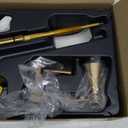 Moen Ronan Bronzed Gold Two-Handle Widespread Modern Bathroom Faucet, Valve Included, 84023BZG