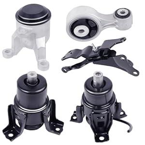 Engine Motor Mount Compatible with Fits for 2007-2012 Nissan Altima 3.5L Automatic CVT Trans & 2009-2014 Nissan Maxima 3.5L A4355HY, A4365HY, A4356HY, A7363, A7361