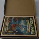 National Parks Advent Calendar 2025, 24 Days Christmas Countdown Calendar with 24 legendary landscapes and Wildlife Hanging Ornaments, Countdown Surprise Gifts for Christmas