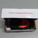 Red Light Therapy for Wrist Hands Wrap, Cordless Infrared Heating Pad with Vibration for Body, Arm, Knee, Foot, Wearable Heated Wrist Massager Brace, 660nm/850nm (Black)