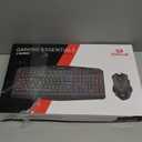 Redragon S101M-KS Gaming Keyboard and Mouse Wireless with Tri-Mode, RGB Keyboard and 4800 DPI Gaming Mouse, 10 Independent Multimedia Keys for Wins, PC, Computer, Wireless S101 Ideal for Gamer (Black-New)