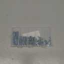 75 Pcs 5Sizes #6-32 Machine Screws Knob Screw Cabinet Screws Electricians Blots, Carbon Steel Zinc-Plated Phillips Pan Head Machine Screw Assortment Kit