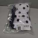 Tutorutor Women High Waisted Swimsuits Peplum Tankini Set Ruffle Floral Print Teen Spaghetti 2 Piece Halter Bikini L